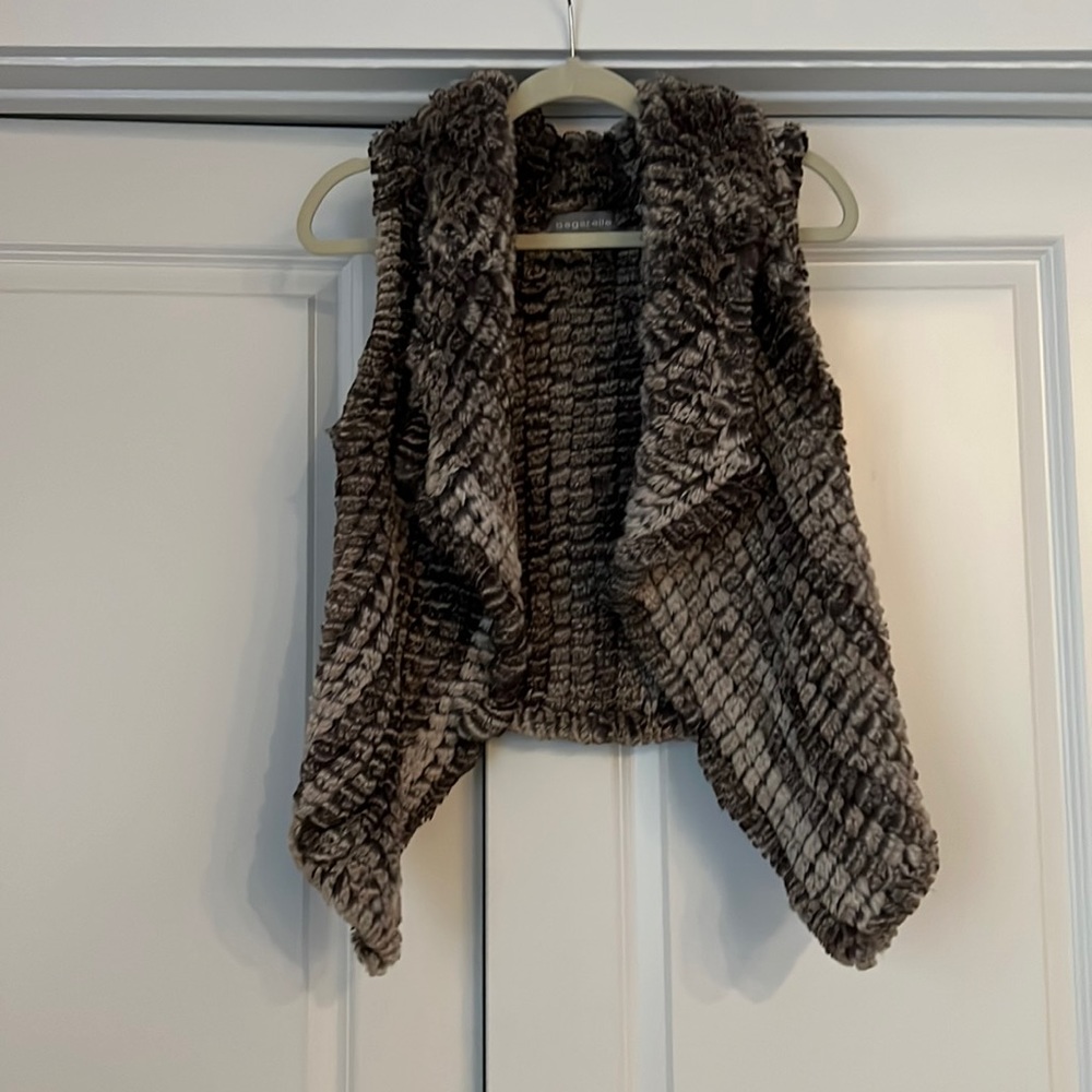 Bagatelle Faux Fur Stylish Vest